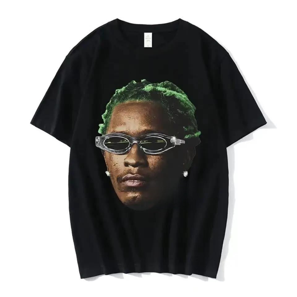 Men's and women's fashionable street style T-shirts