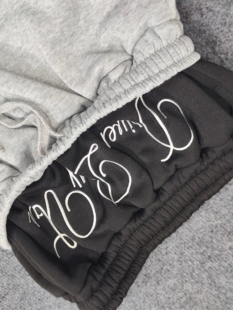 Urban Style Double Waist Pants