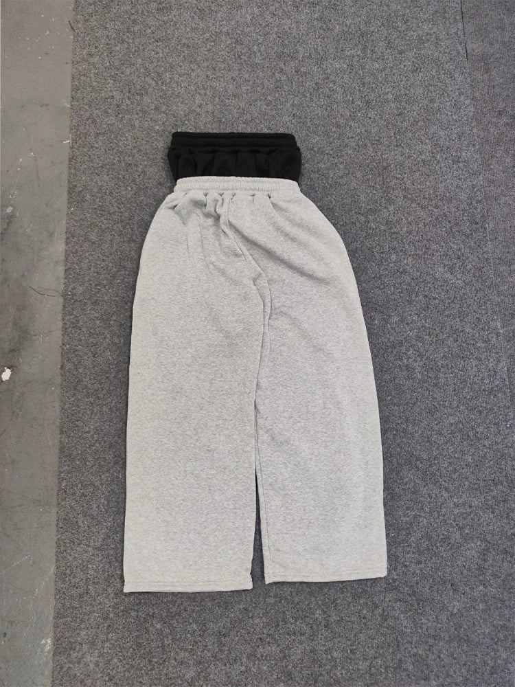 Urban Style Double Waist Pants