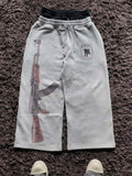 Urban Style Double Waist Pants