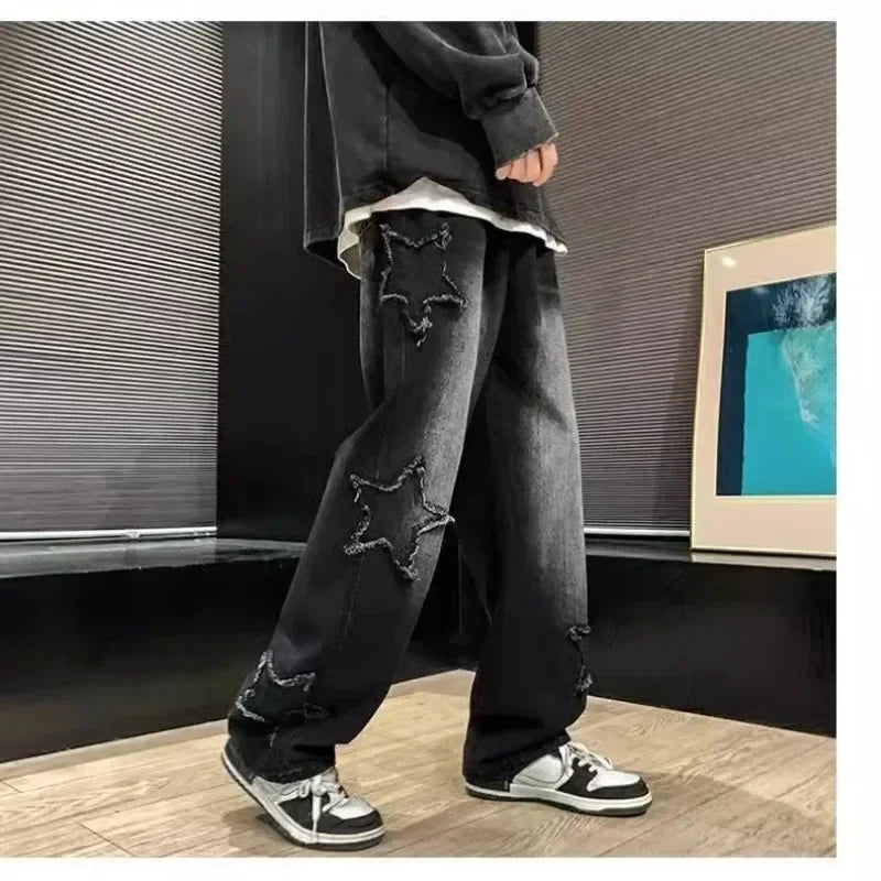 Stylish Embroidered Men's Jeans