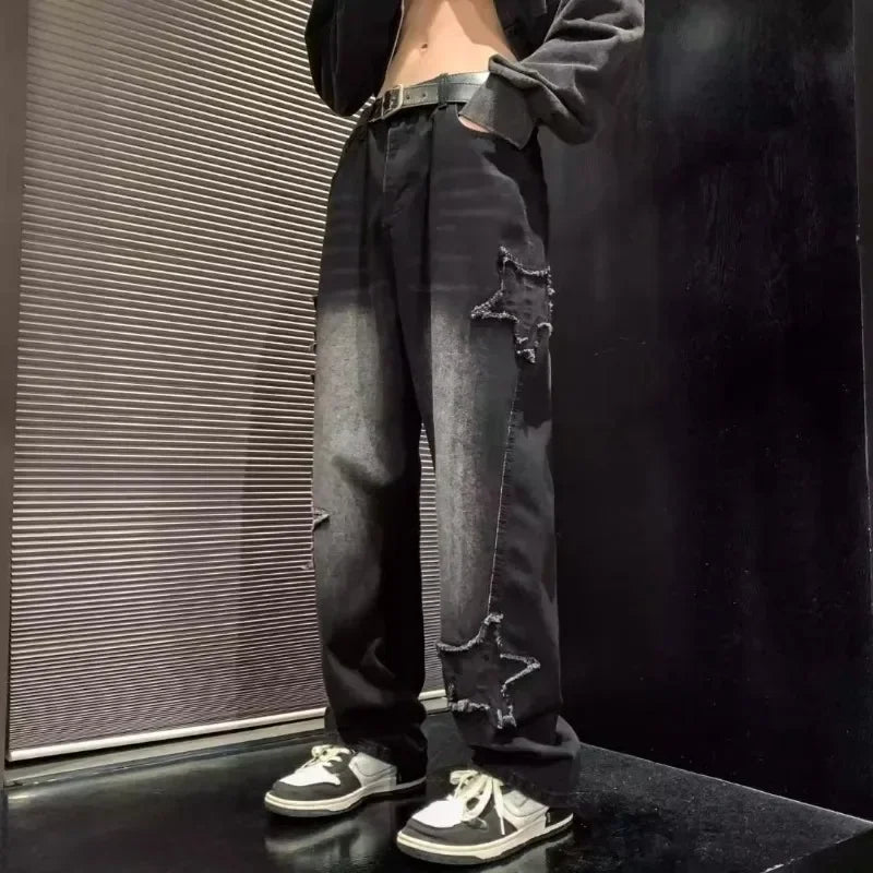 Stylish Embroidered Men's Jeans