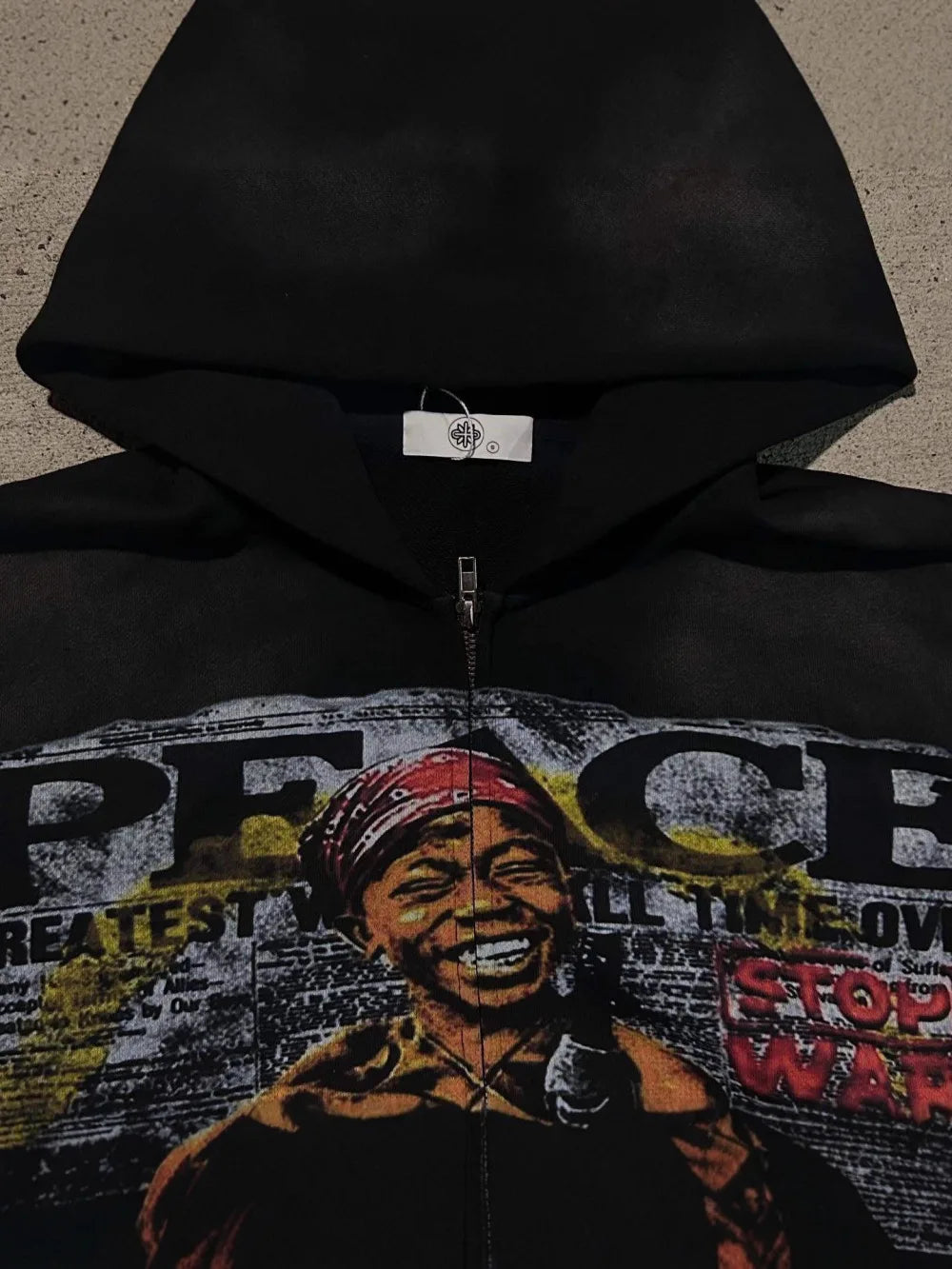 Trendy Graffiti Street Hoodie