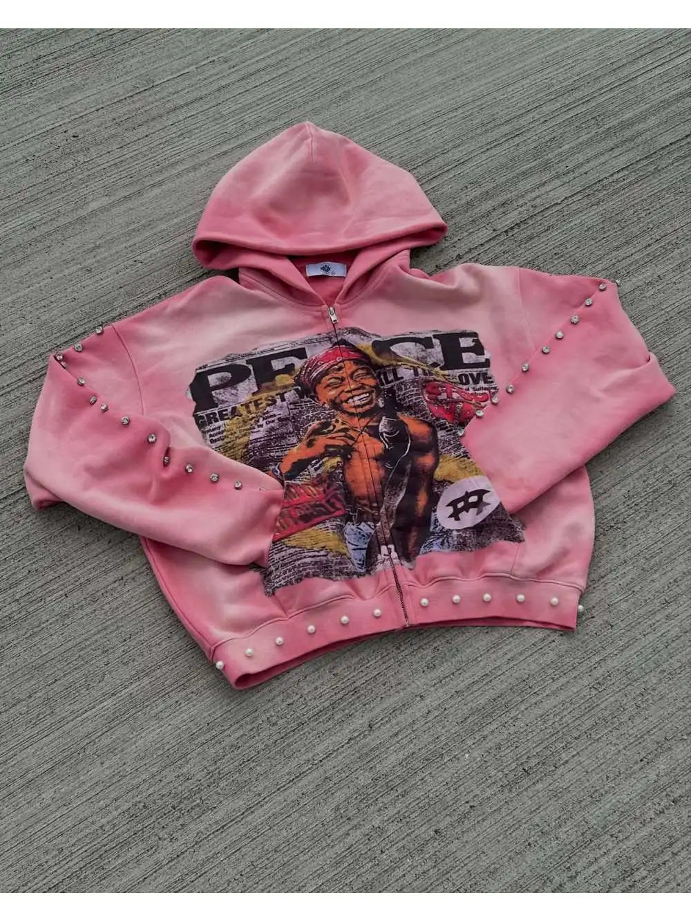 Trendy Graffiti Street Hoodie