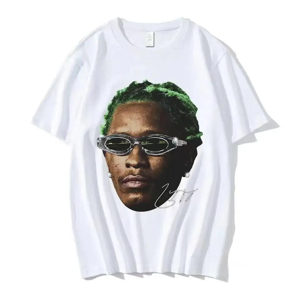 Men's and women's fashionable street style T-shirts