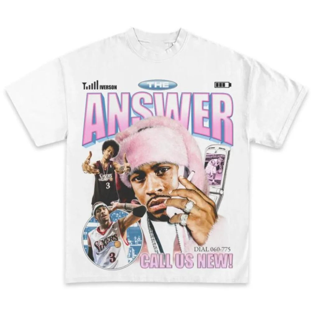 Iverson Retro Hip Hop Tee