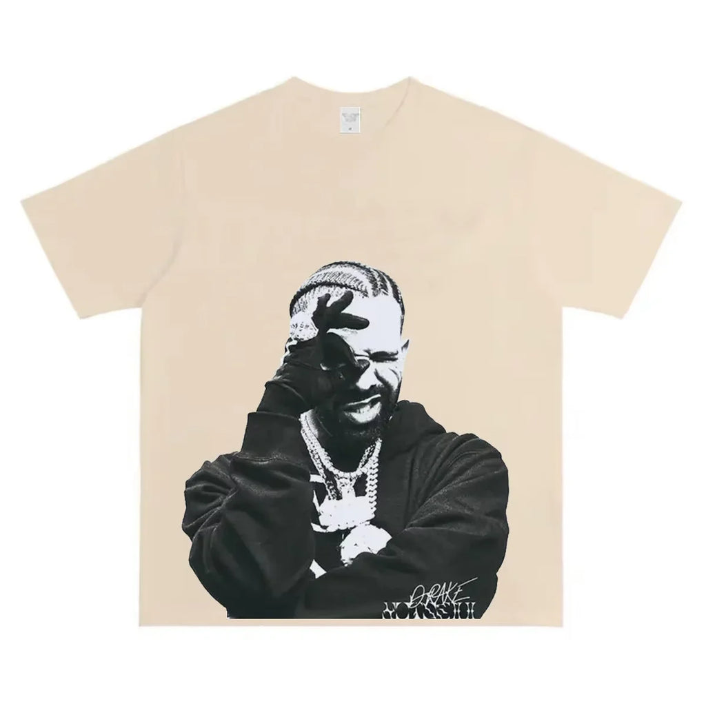 Drake-Inspired Loose Fit Tee