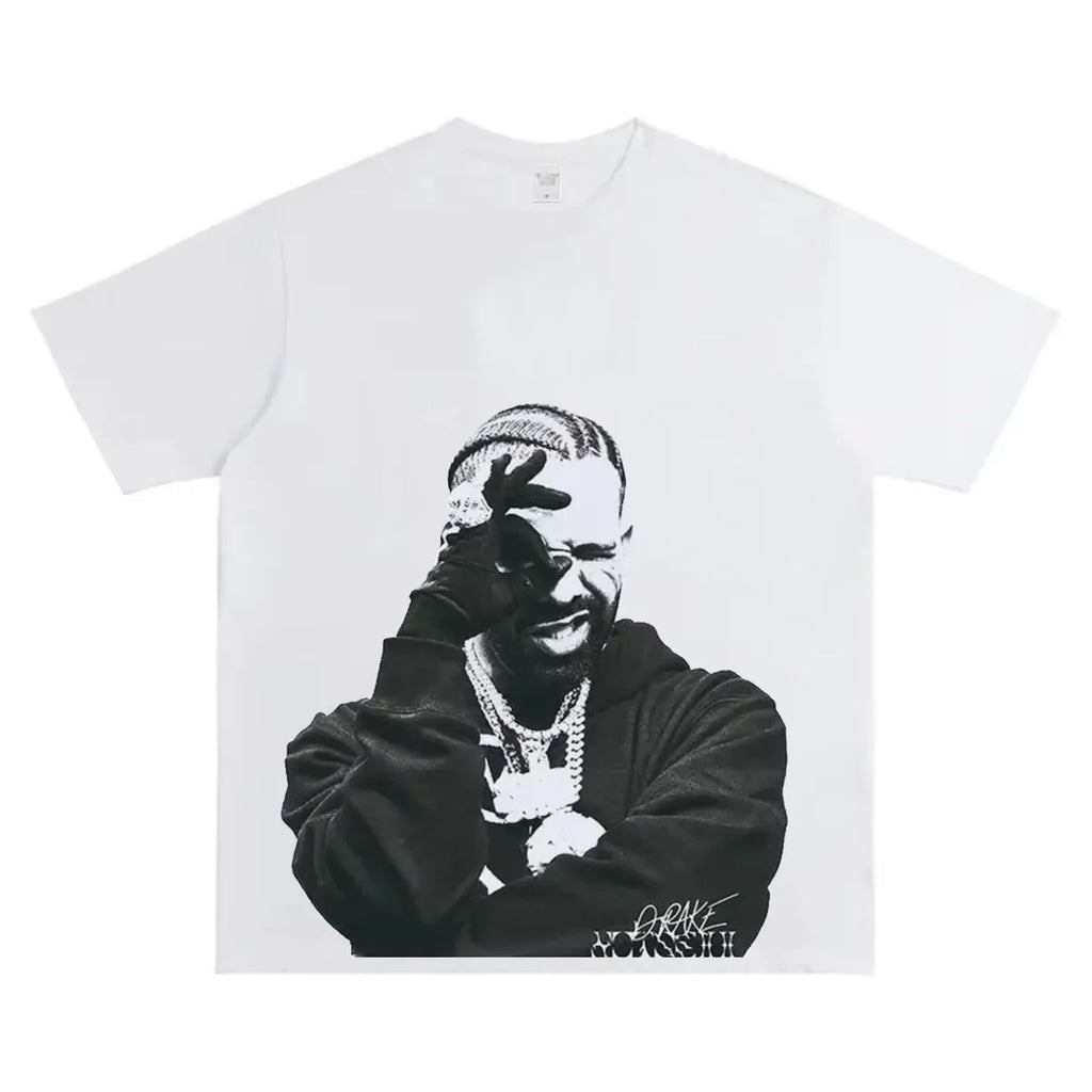Drake-Inspired Loose Fit Tee