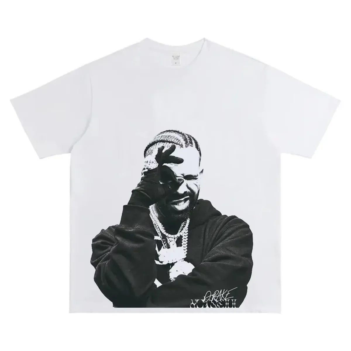 Drake-Inspired Loose Fit Tee