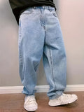 Comfortable Men's Wide Leg Jeans