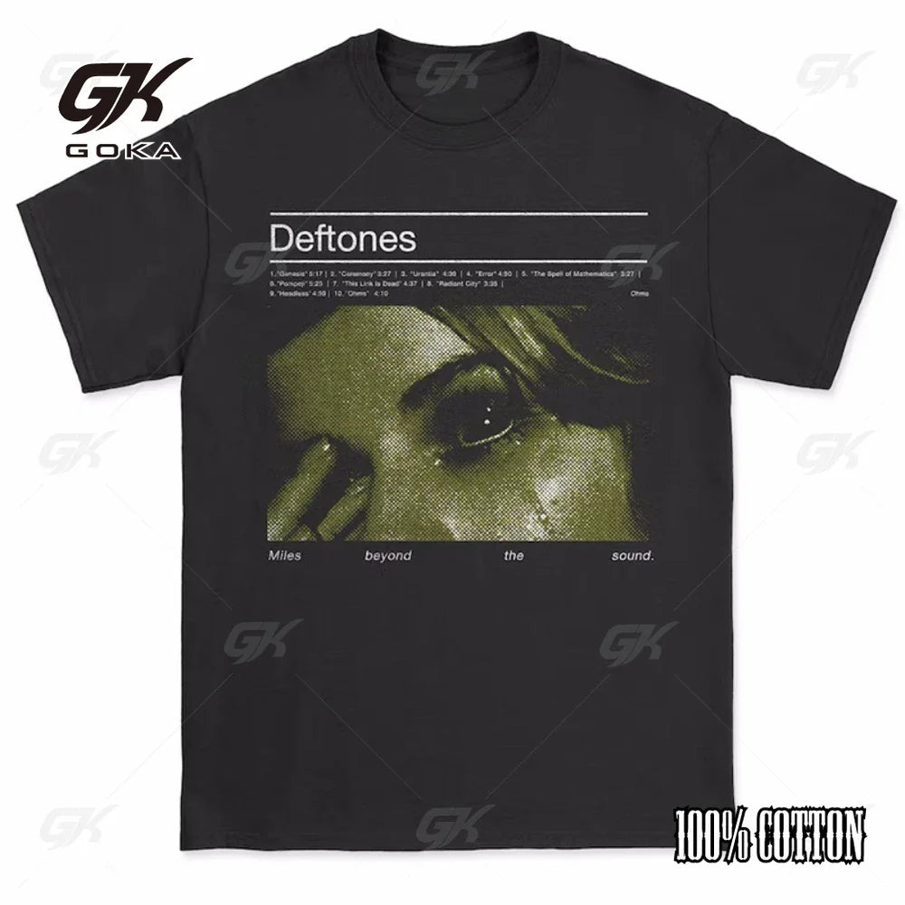 Stylish Deftones Band Tee