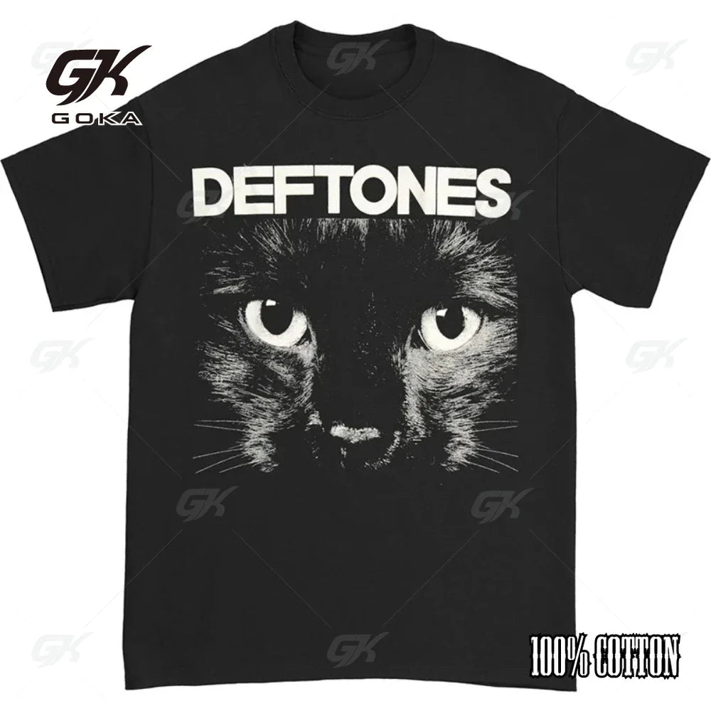 Stylish Deftones Band Tee