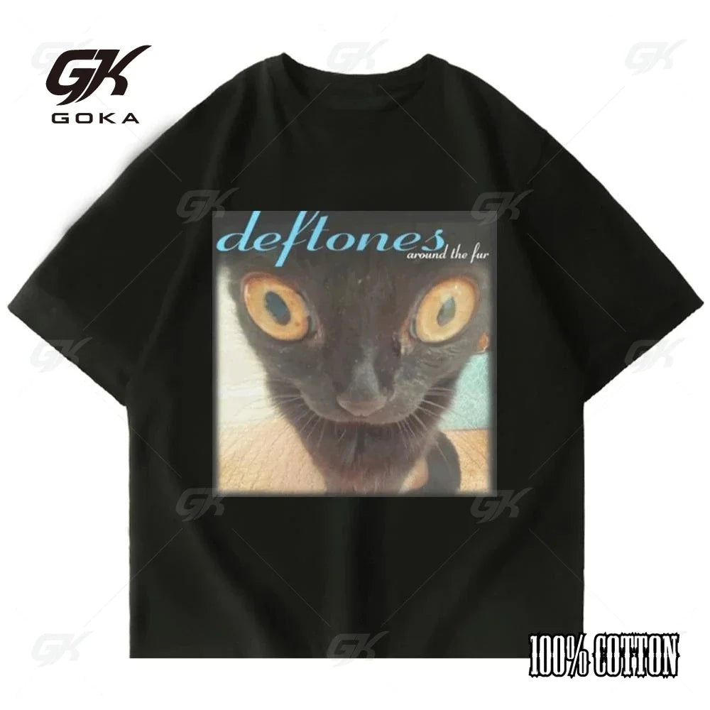 Stylish Deftones Band Tee