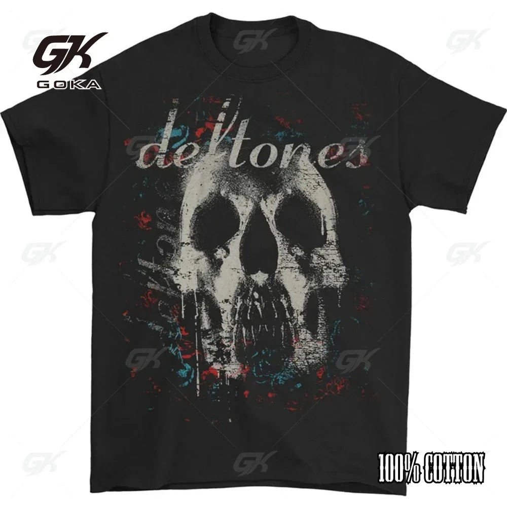 Stylish Deftones Band Tee