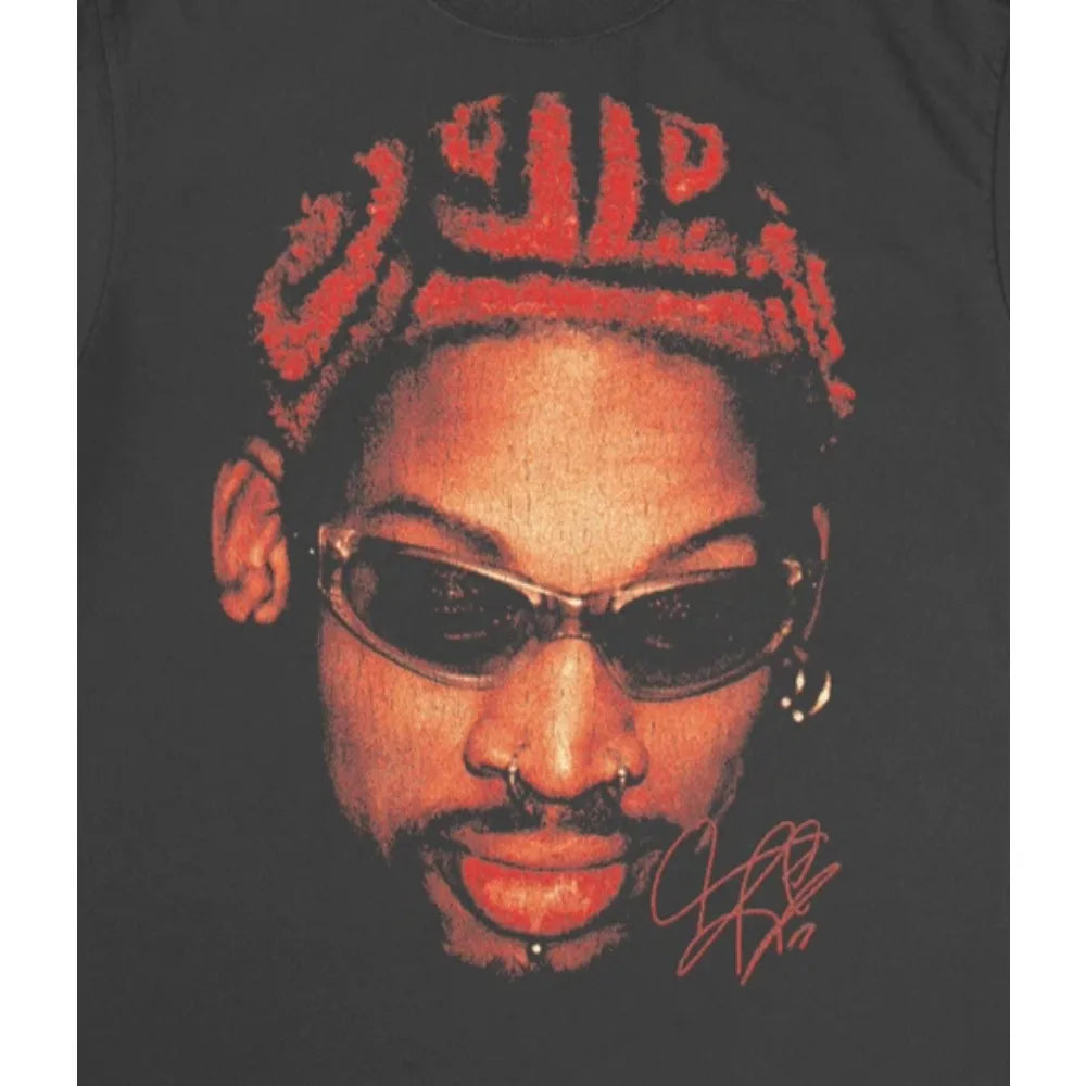 Dennis Rodman Retro Basketball Tee