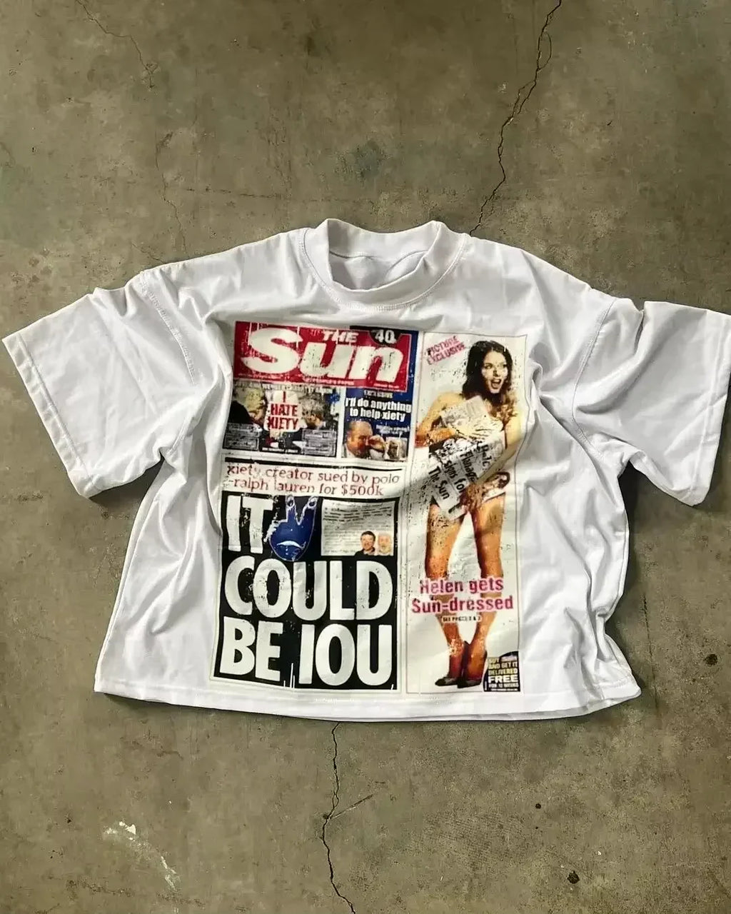 Vintage Y2K Graphic Tee