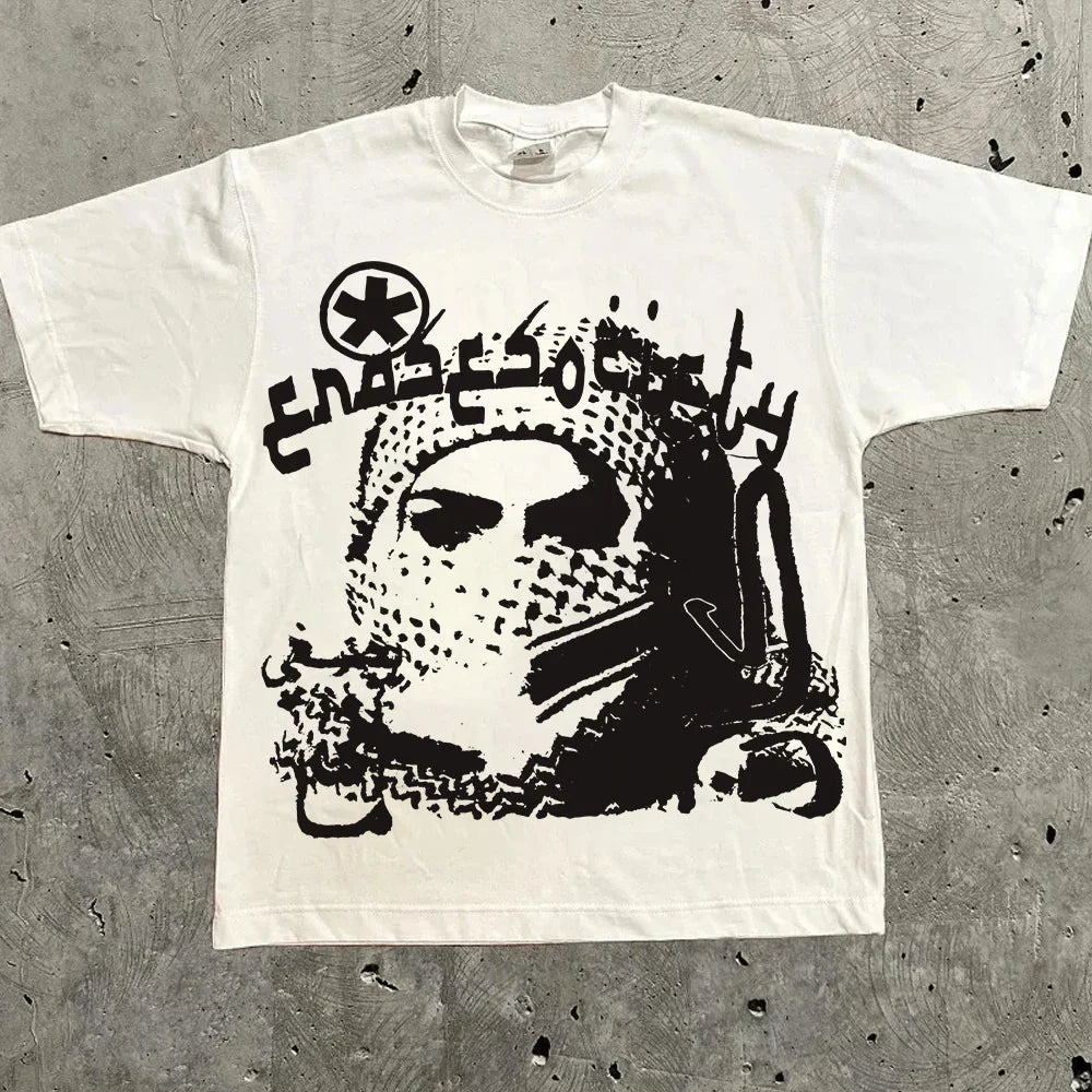 Stylish Oversized Vintage Tee