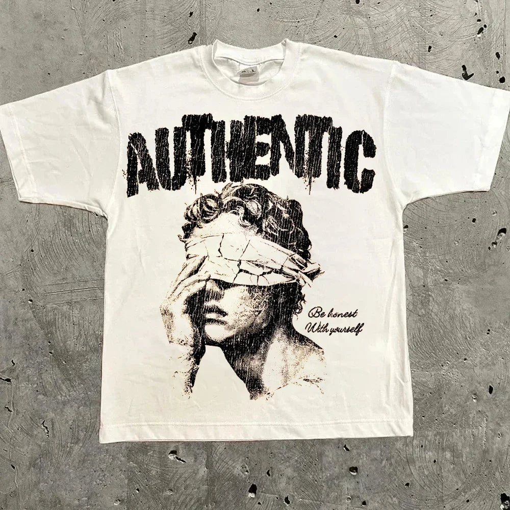 Stylish Oversized Vintage Tee