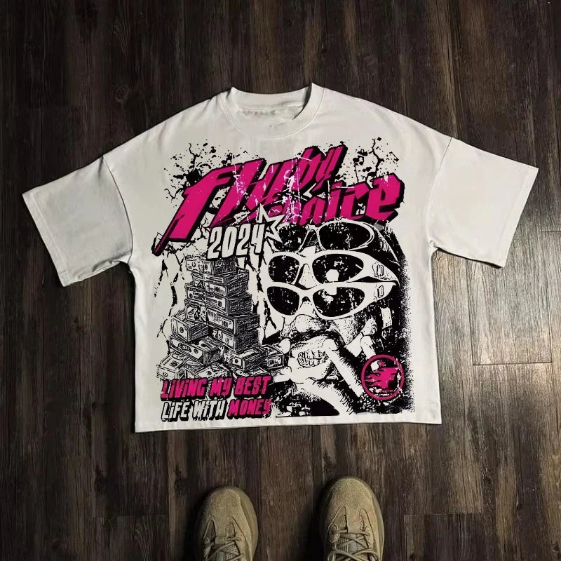Oversized Vintage Graphic Tee