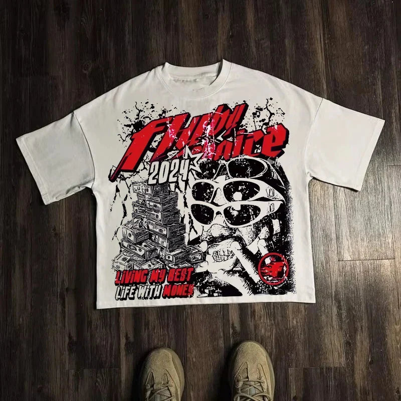 Oversized Vintage Graphic Tee