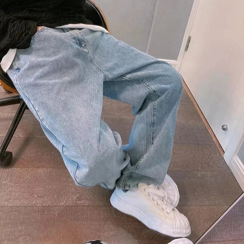 Men's Stylish Wide-Leg Jeans