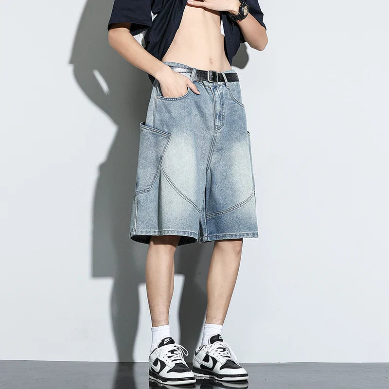 Stylish Men's Denim Shorts