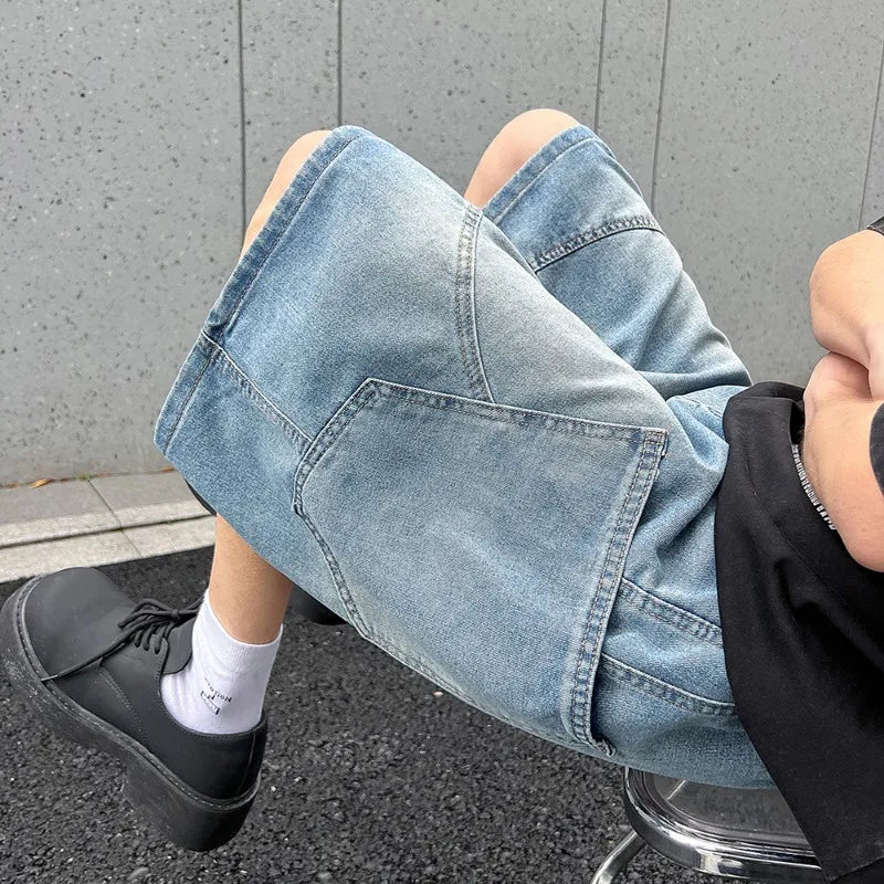 Stylish Men's Denim Shorts