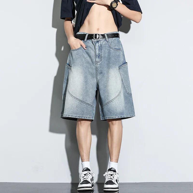 Stylish Men's Denim Shorts