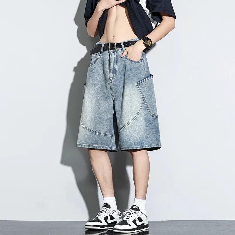 Stylish Men's Denim Shorts