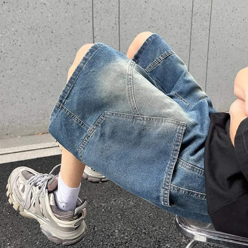 Stylish Men's Denim Shorts