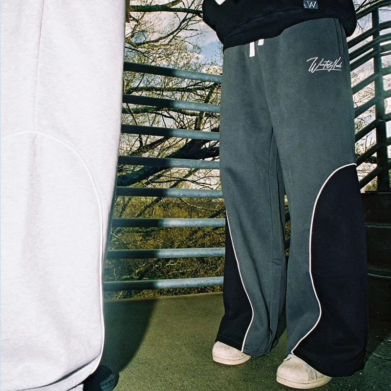 Stylish Patchwork Sweatpants