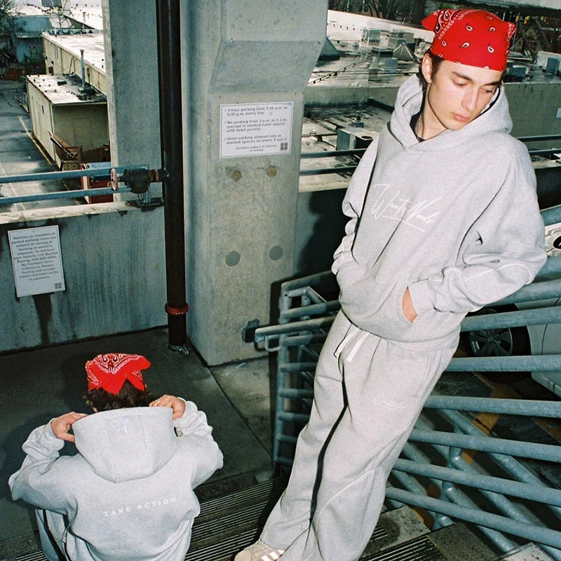Stylish Patchwork Sweatpants