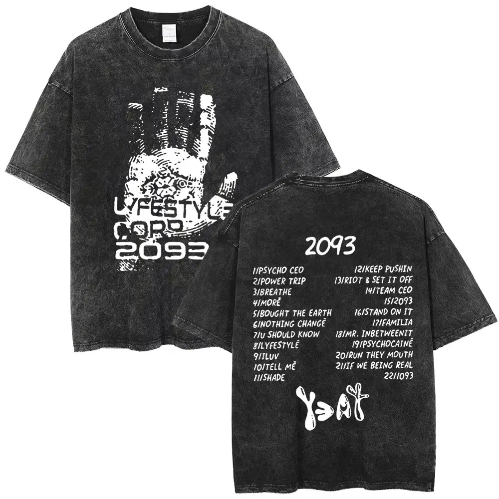 Yeat Graphic Tee: Vintage Hip Hop Style