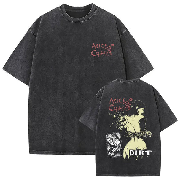 Vintage Rock Band Graphic Tee