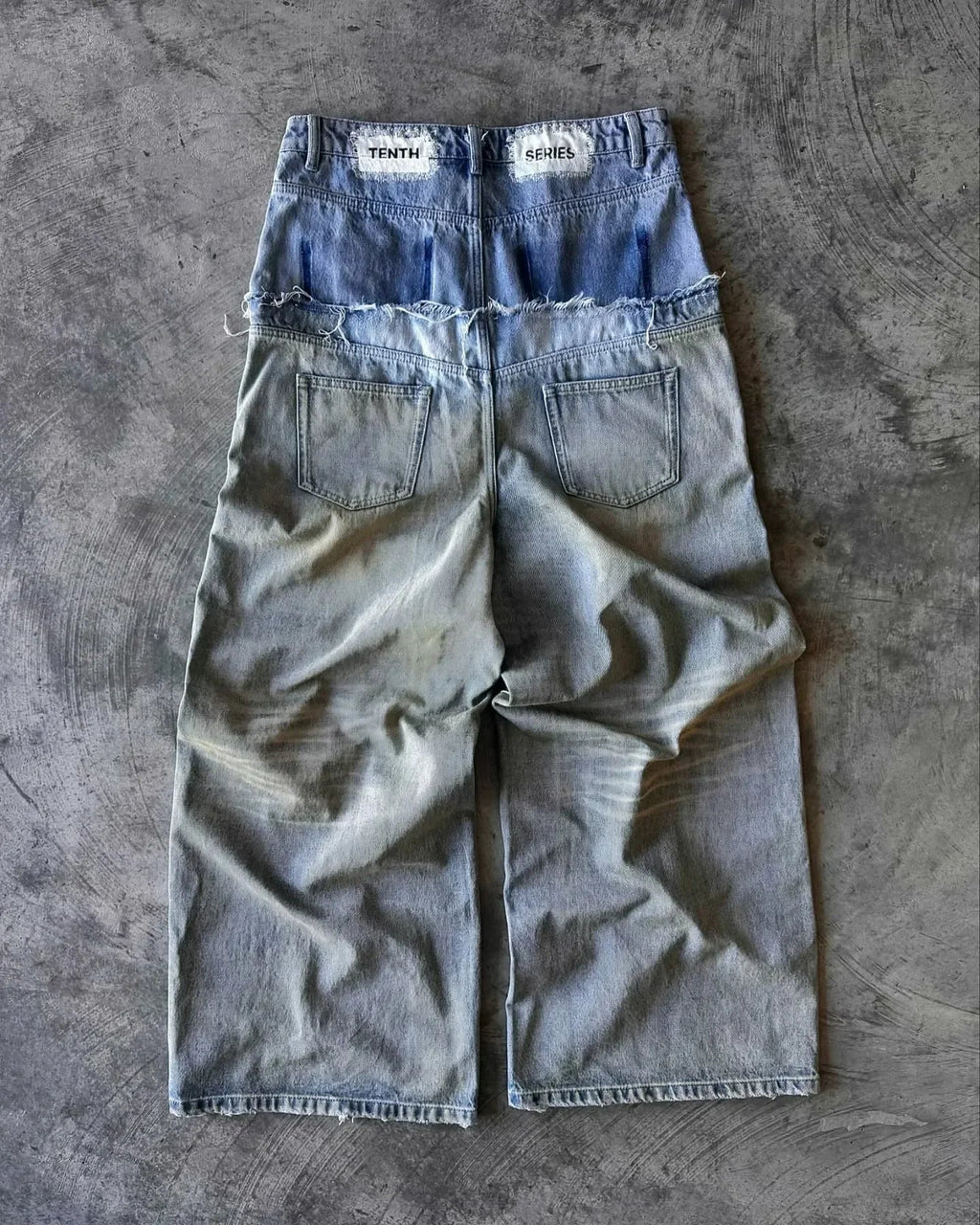 Retro Punk Low Rise Jeans