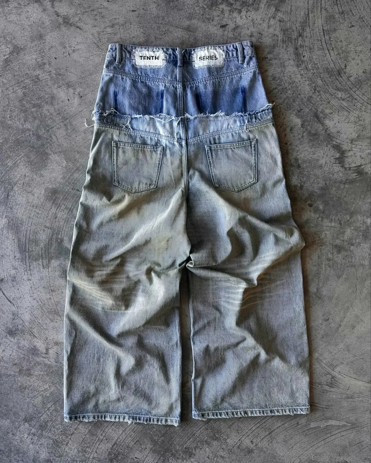 Retro Punk Low Rise Jeans