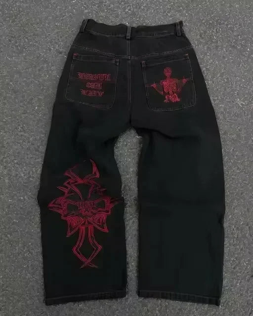 Retro Punk Low Rise Jeans