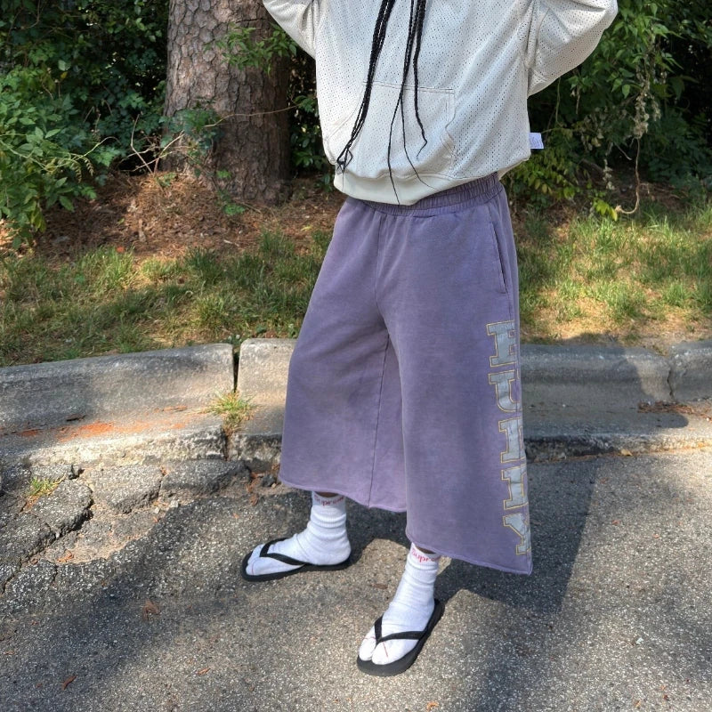Imperfect Purple Streetwear Shorts