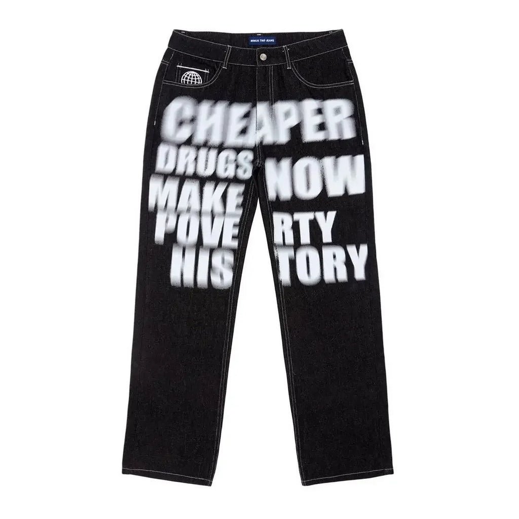Trendy Punk Street Jeans