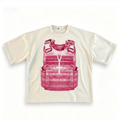3D three-dimensional printed pattern men's and women's T-shirts